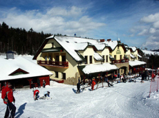 Laskowa-Kamionna das beste Ski-Zentrum Beskiden Hotel Trawers